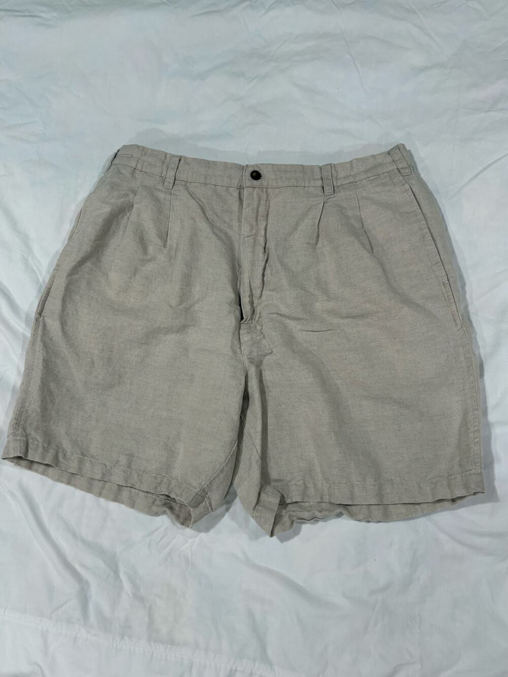 Chaps Ralph Lauren Linen Cotton Blend Shorts Size 40 men’s